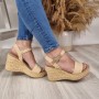 Cuñas Natural Beige