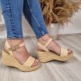 Cuñas Natural Beige