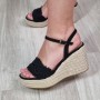 Cuñas Davinia Negra