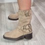 Botín Valencia Beige