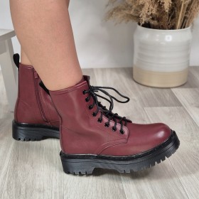 Botín Militar Burdeos Botín Militar Burdeos