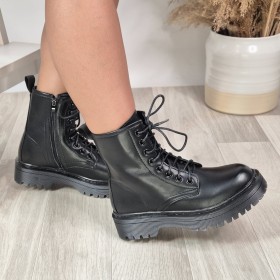 Botín Militar Negro Botín Militar Negro