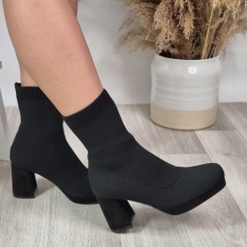 Botín Móstoles Negro Botín Móstoles Negro