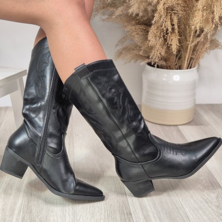 Botas Valeria Negra