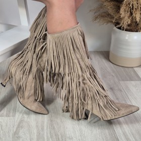 Botas Amaru Beige Botas Amaru Beige