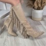 Botas Eliza Beige