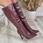 Botas Carla Burdeos