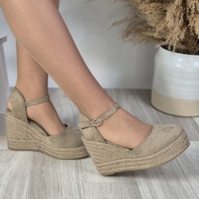 Cuñas Malú Beige