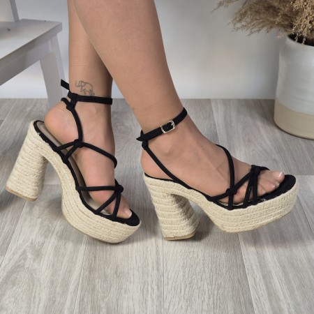 Tacón Candela Negro