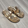 Sandalia Grecia Oro