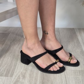 Sandalia Sofia Negra