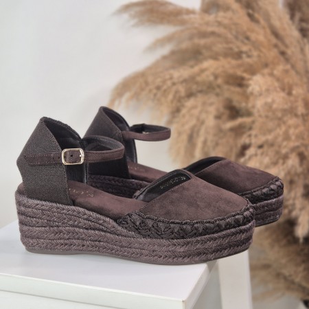 Cuñas Barcelona Marrón