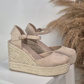 Cuñas Malú Beige