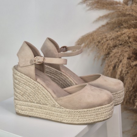Cuñas Malú Beige