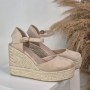 Cuñas Malú Beige