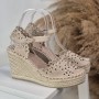 Cuñas Marta Beige