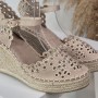 Cuñas Marta Beige