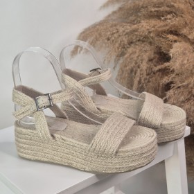 Plataforma Marisol Beige