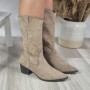 Botas  Bruna Beige